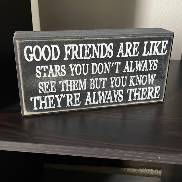 Good friends sign - Picture 1 of 1